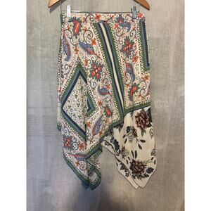 Anthropologie Maeve hankerchief asymmetrical skirt   Size 4